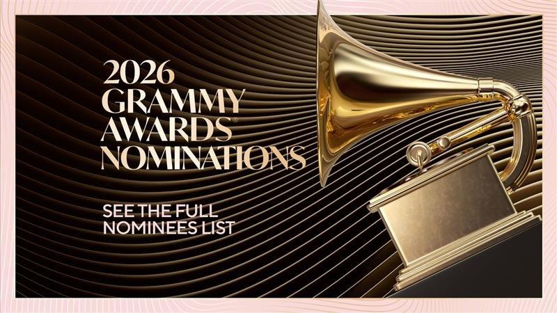 Grammy’s au anunțat lista nominalizările pentru gala din 2026